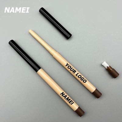 Giá tốt. Tùy chỉnh Lip Liner bút chì eyebrow eyeliner ống với bàn chải lưỡi lề bút chì thùng với chipper trực tuyến