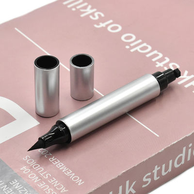 Giá tốt. Customize Empty Double Head 2 In 1 Liquid Winged Eyeliner Stamp Pen Tube Eye Liner Packaging Pencil Container trực tuyến