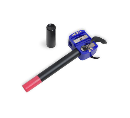 Các ống màu môi bằng bút chì nhựa trong suốt với bàn chải sơn môi cho bao bì mỹ phẩm